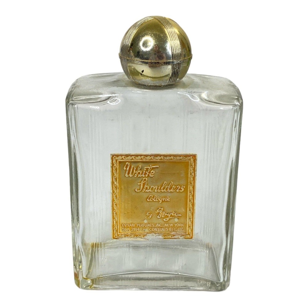 50-60's White Shoulders Cologne by Evyan